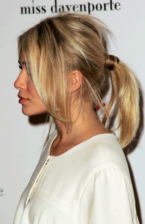 Get the look: Wrapped Ponytail