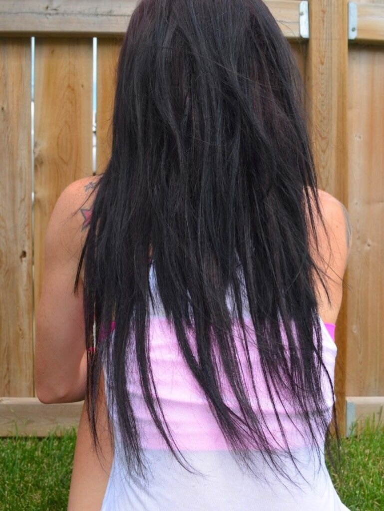 Unblended hair extensions 