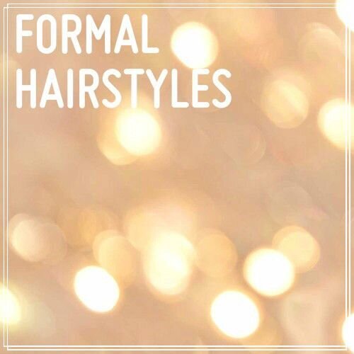 easy formal hairstyles