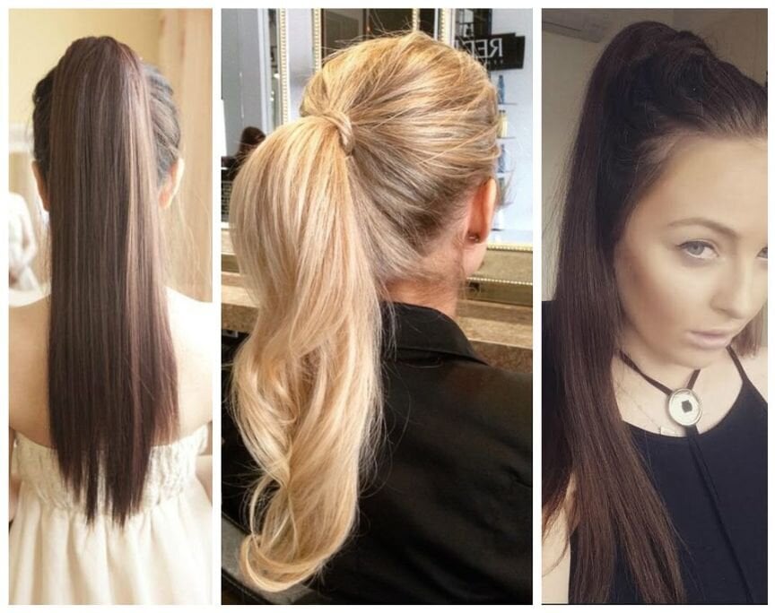 clip in ponytail hair extensions