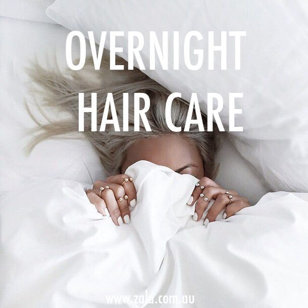 overnight hair care