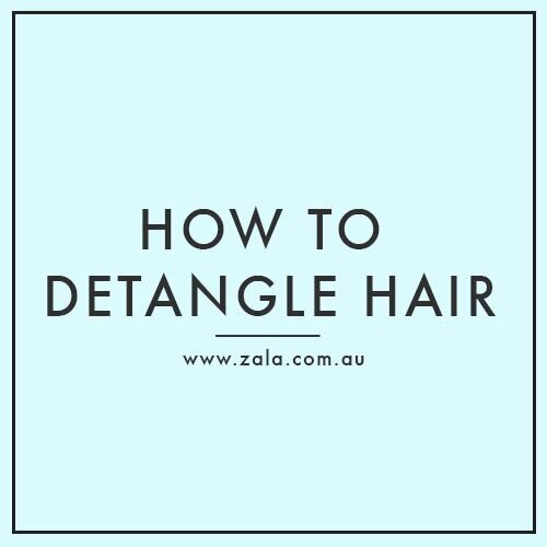 how to detangle