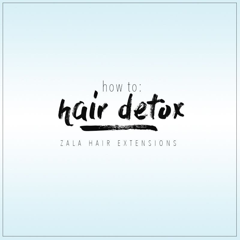 how to hair detox