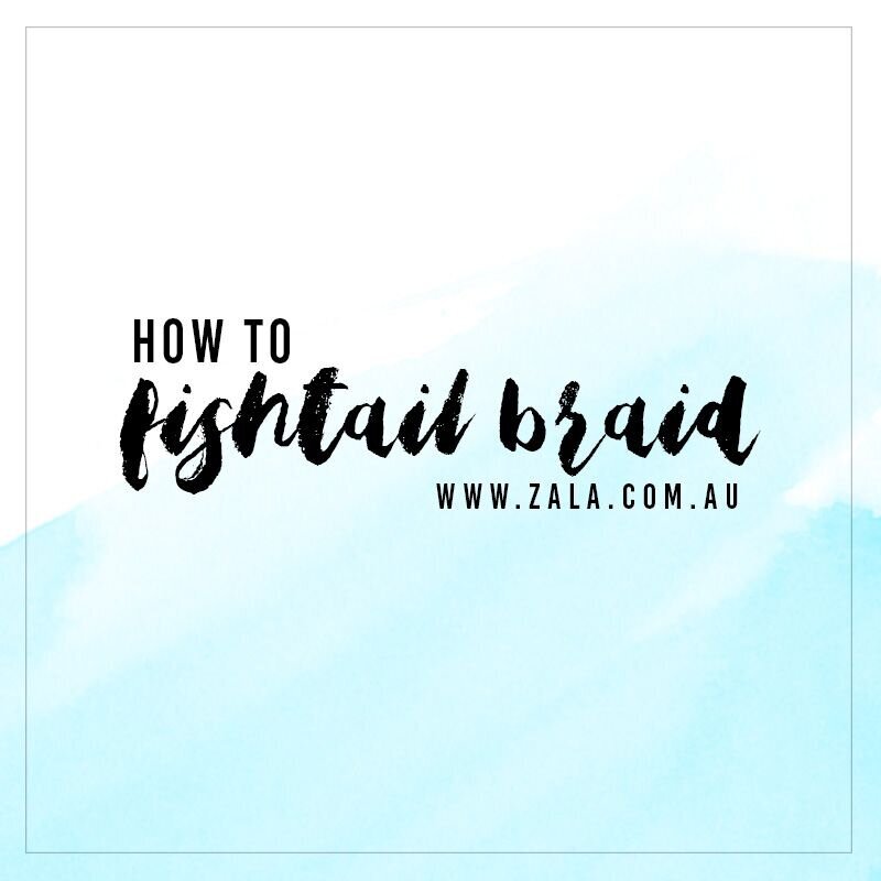how to fishtail braid