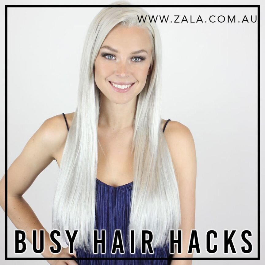 Busy Hair Hacks For An Effortless Look
