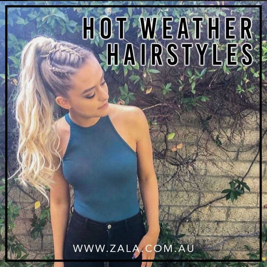 hot weather hairstyles