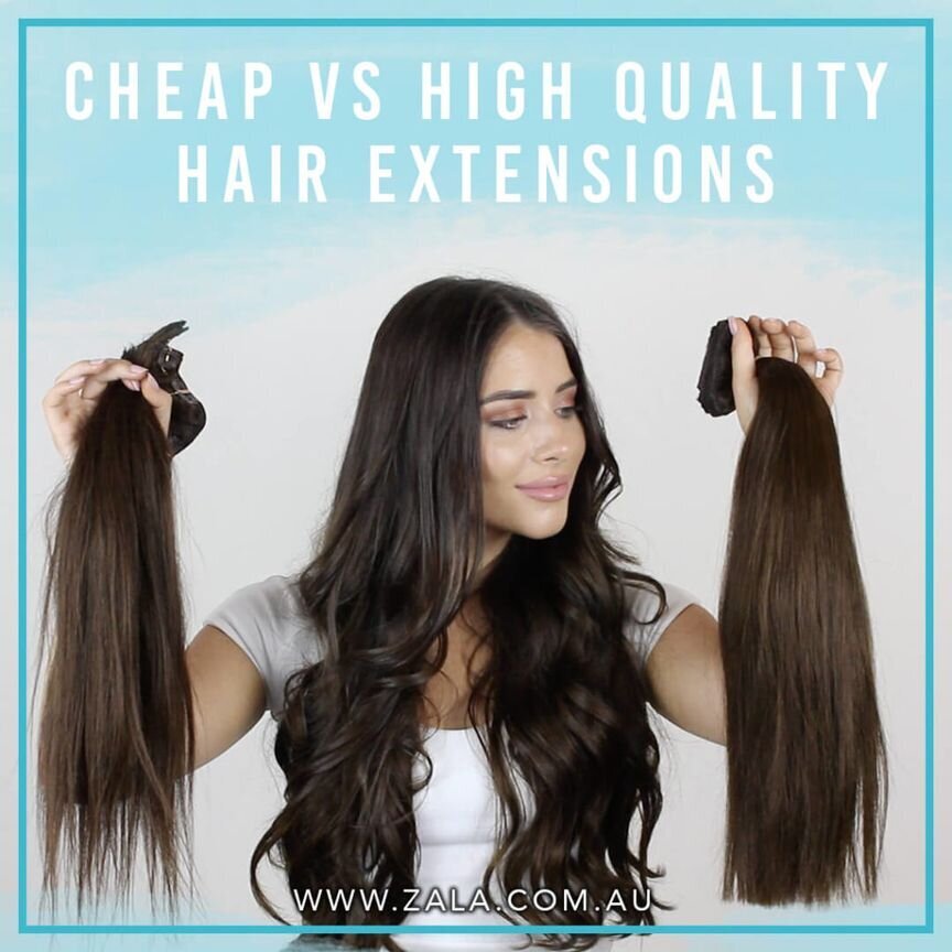 Cheap vs High Quality Hair Extensions