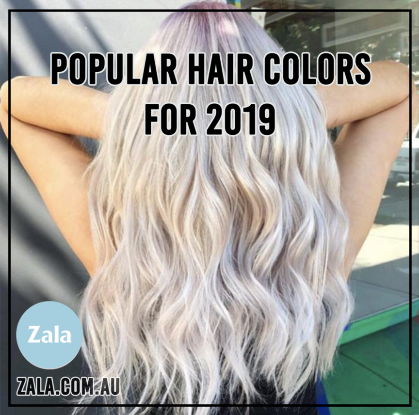 Popular Hair Colors for 2019