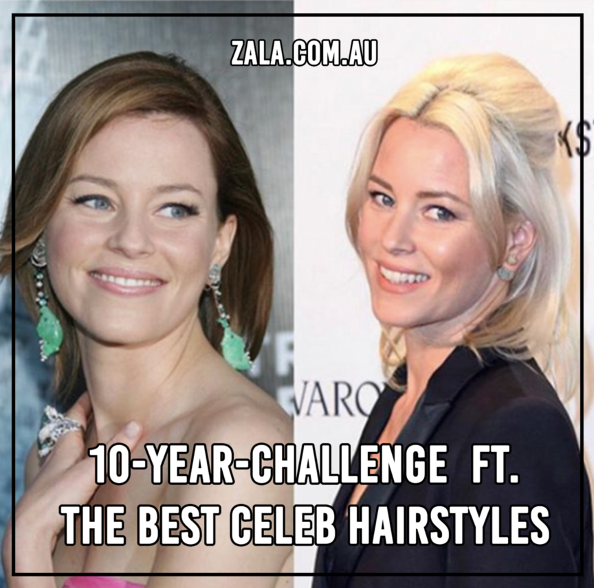 #10YearChallenge Featuring The Best Celebrity Hairstyles