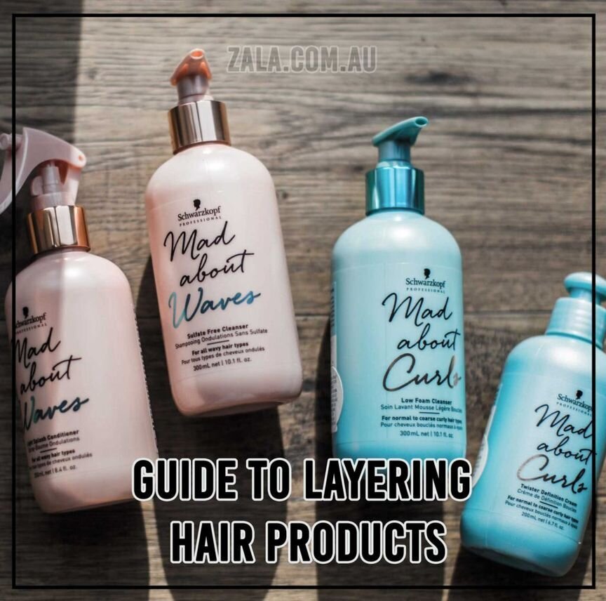 Guide To Layering Hair Products