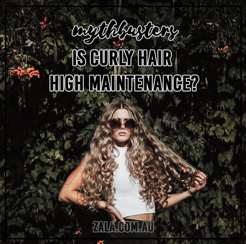 Mythbusters: Curly Hair Is High Maintenance?