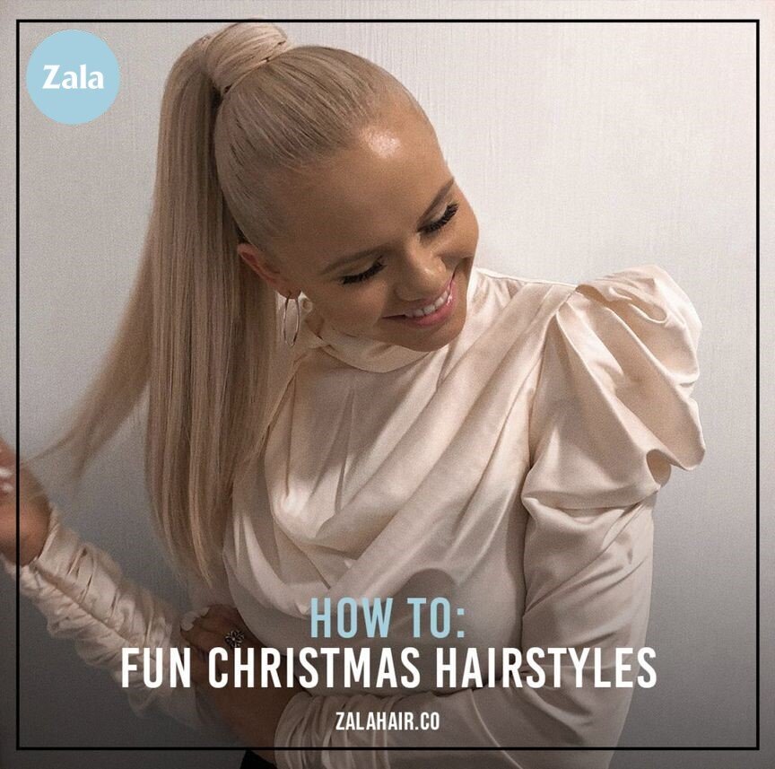 How To: Fun Christmas Hairstyles