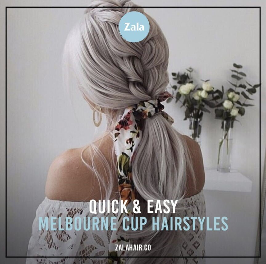 Quick and Easy Melbourne Cup Hairstyles
