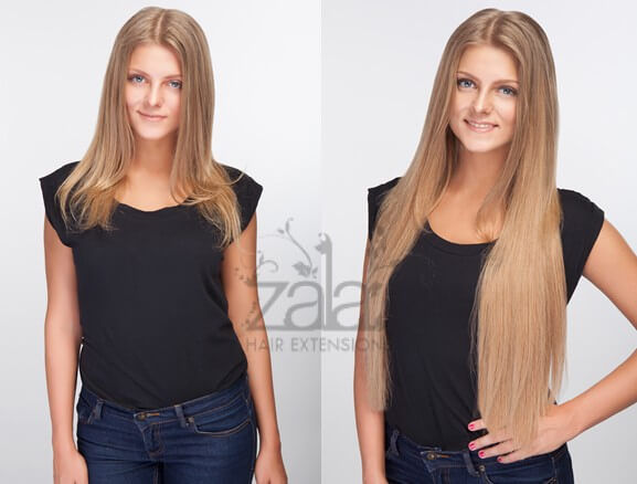 Hair Extensions Before u0026amp; After Pictures at Monaco Hair Salon in Tampa