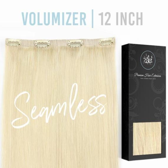 ZALA - 12-INCH VOLUMIZER ONE-PIECE CLIP-IN HAIR EXTENSIONS — 100% REMY HAIR