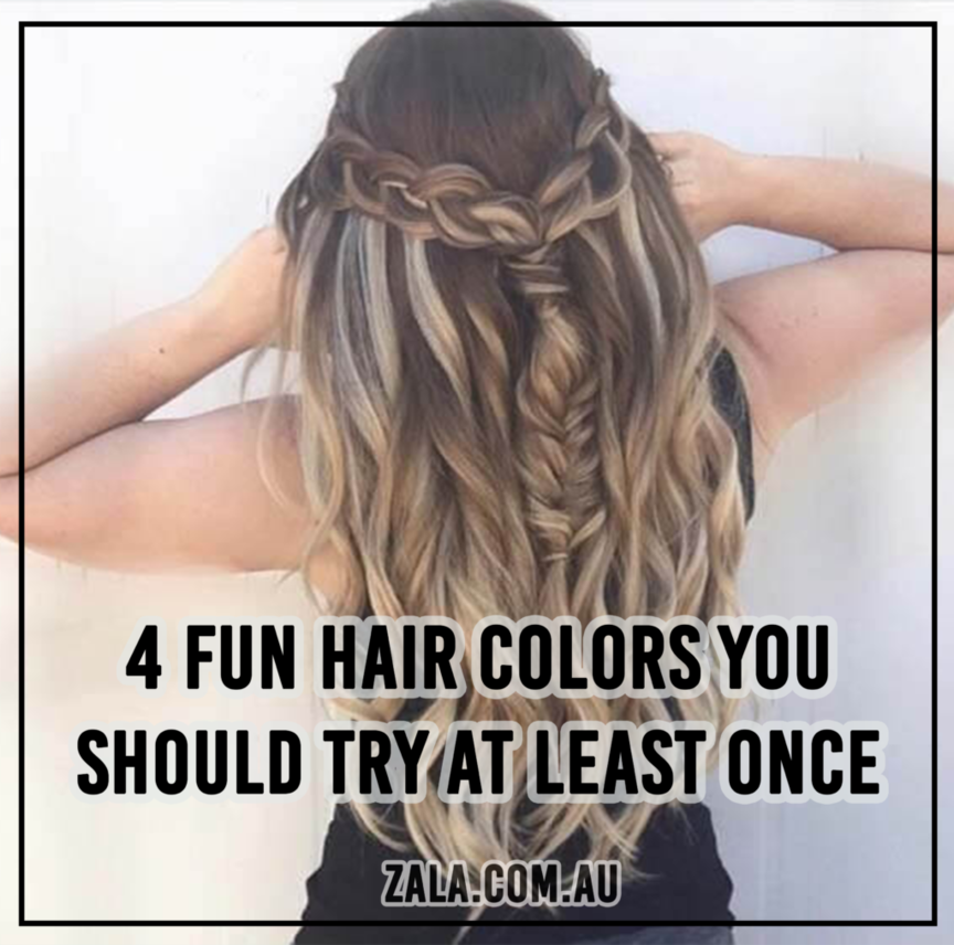 4 Fun Hair Colors You Should Try At Least Once