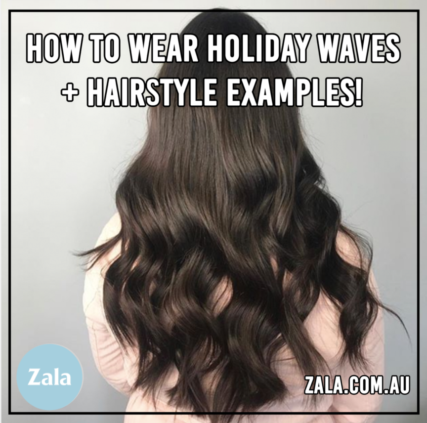 How To Wear Holiday Waves + Hairstyle Examples!