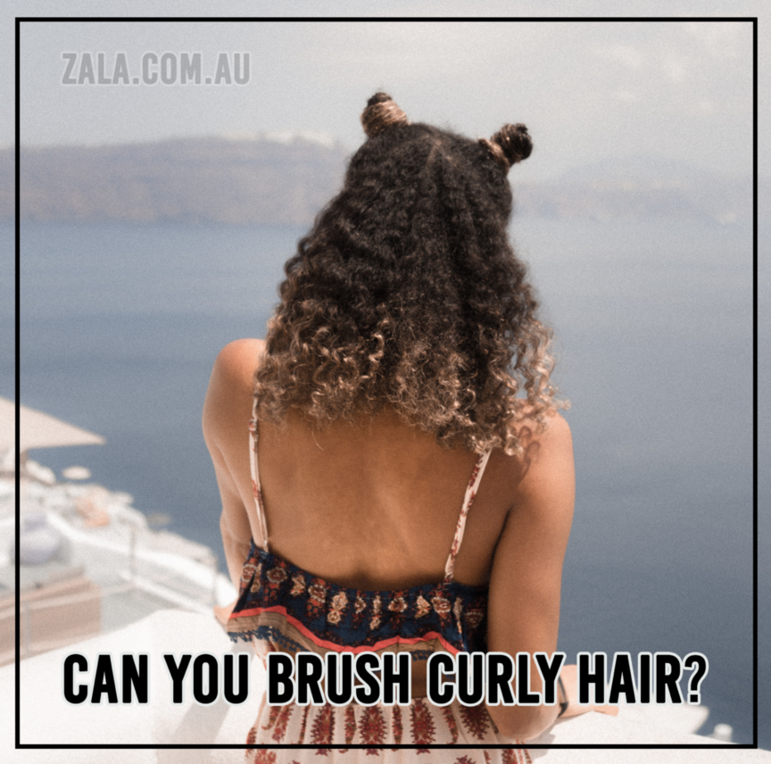 Can You Brush Curly Hair?
