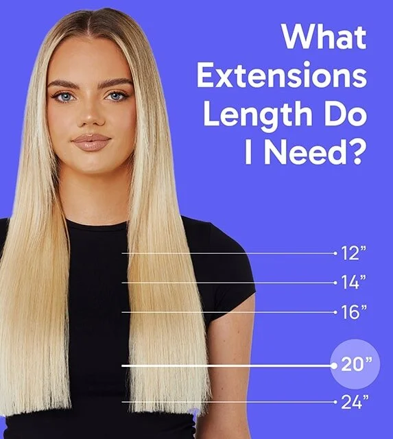 Zala's Length guide - Finding the right Hair Extensions for you hair