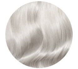 Platinum blonde clip in hair extensions